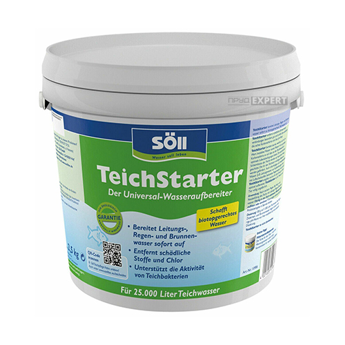 Средство для улучшения качества воды Teich-Starter 2.5кгСредство для улучшения качества воды Teich-Starter 2.5кг