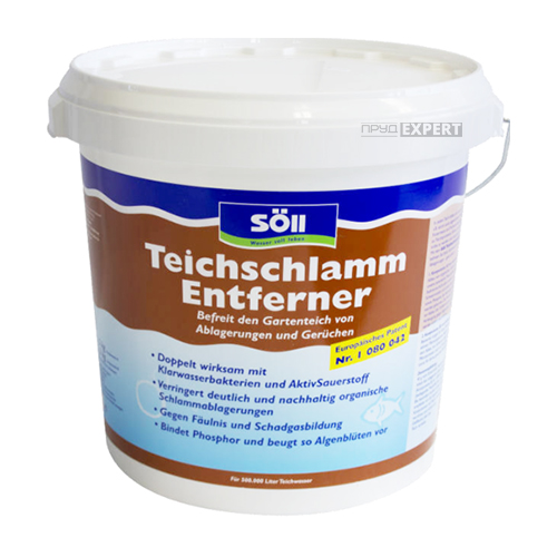 Средство для уничтожения ила TeichschlammEntferner 10кг (Soll)