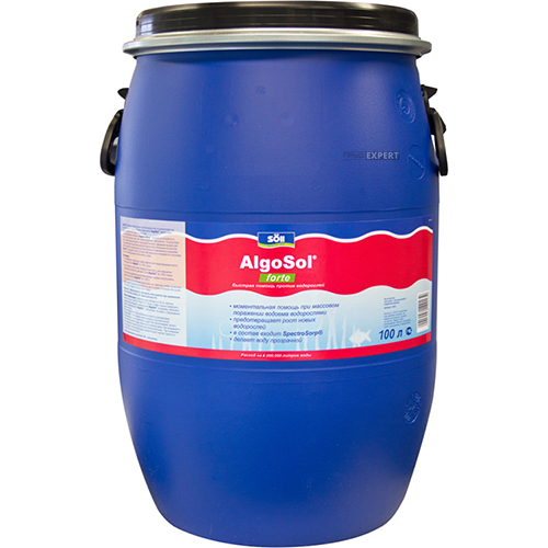 Средство против цветения воды AlgoSol Forte 100l (Soll)